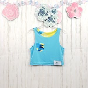 Corona Electric Beach Reversable Crop  Size Large